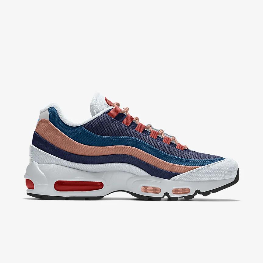 Giày Nike Air Max 95 Unlocked By You Nam Tím Xanh